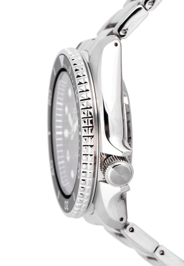 Seiko 5 Sports Automatic Analog Green Dial Silver Steel Strap Watch For Men - SRPD63K1 - Image 7